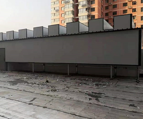 邯鄲市叢臺區(qū)政府熱泵機(jī)組降噪項目